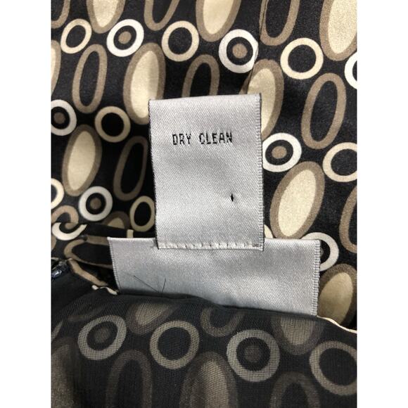 Style & CO. Collection Pencil Skirt Women 14 Lined 100% Silk Lined Zipper Back - Picture 6 of 6